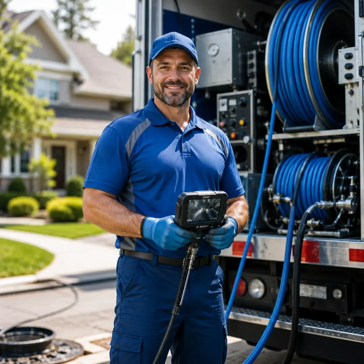 Local outdoor drain cleaning specialists in Fisher, AR